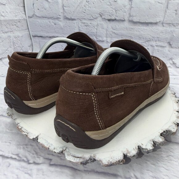 Cole Haan Mens Size 11 Grand.OS Brown Pinch Maine Classic Penny Loafers - Picture 5 of 11